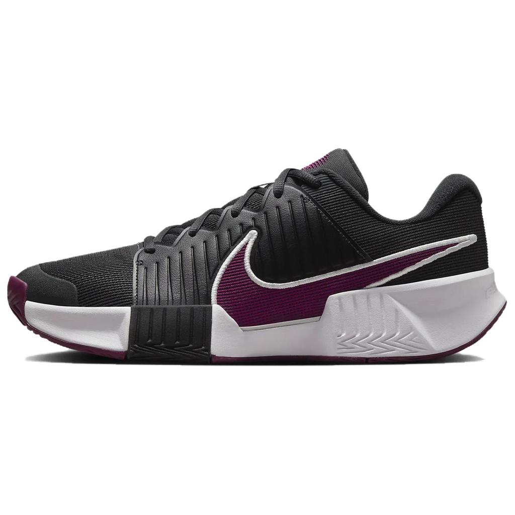 Nike Zoom GP Challenge Pro HC Темно-дымчато-серый Черный Пыльный Фотон Сангрия Мужские Теннисные Кроссовки FB3145-008