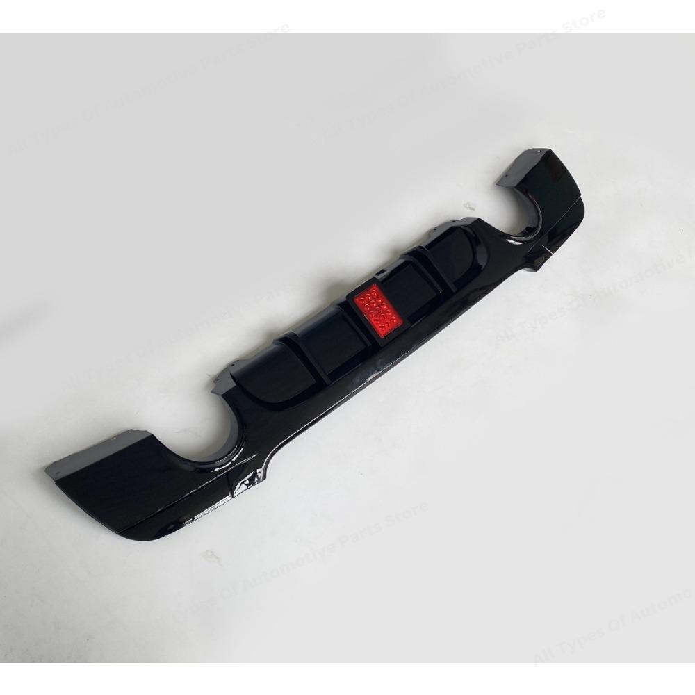 Rear Bumper Diffuser Lip Spoiler for BMW 3 Series E90 E92 E93 318i 320i 328i 330i 335i 340i MP Style with Brake Light 2005-2012