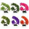 Artificial Flower Pine Plant Bonsai Garden DIY Holiday Party Home Desktop Decor