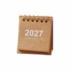 Standing Base 2027 Desk Calendar Mini Flip Calendar New Mini Calendar  Daily Planning