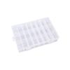 15/24/36 Grids Tape Storage Box Paper Sticker Case Transparent DIY Craft Container Holder Organizer Stationery