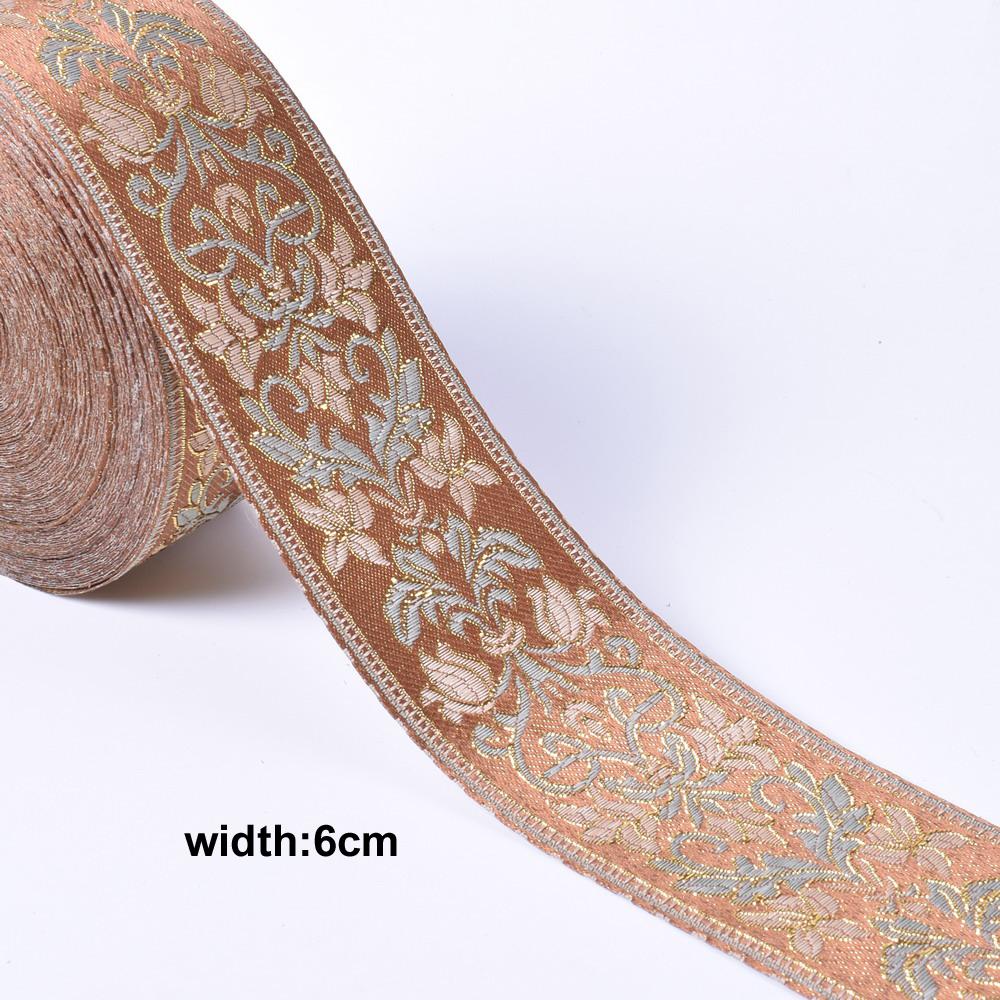 1 м красочная цветочная шотландская лента, рождественские ленты, кружевная ткань