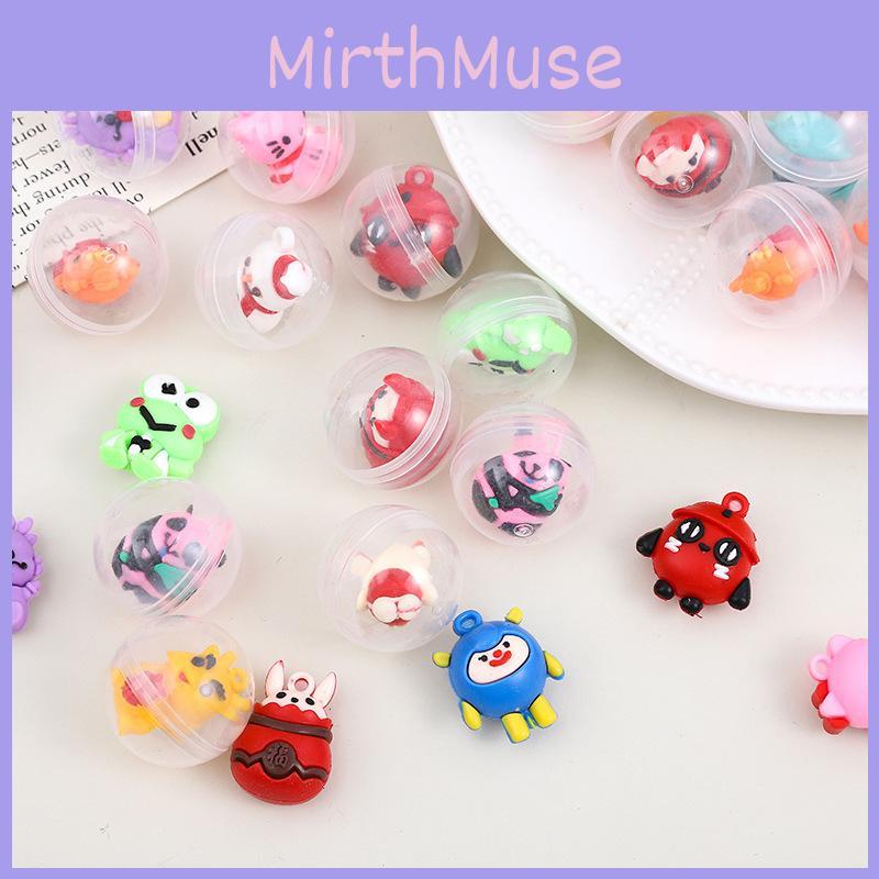 Детские минифигурки животных с 32-мм прозрачными игрушками для коллекционеров и детской игры