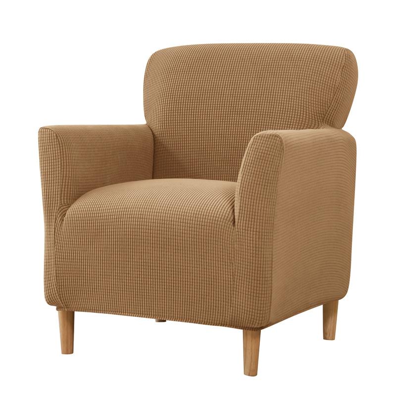Knitted Jacquard Armchair Cover Dust Prevention Seat Covers Custom Fitted Chair Cover for Home Universal Single Sofa Cover 2026
