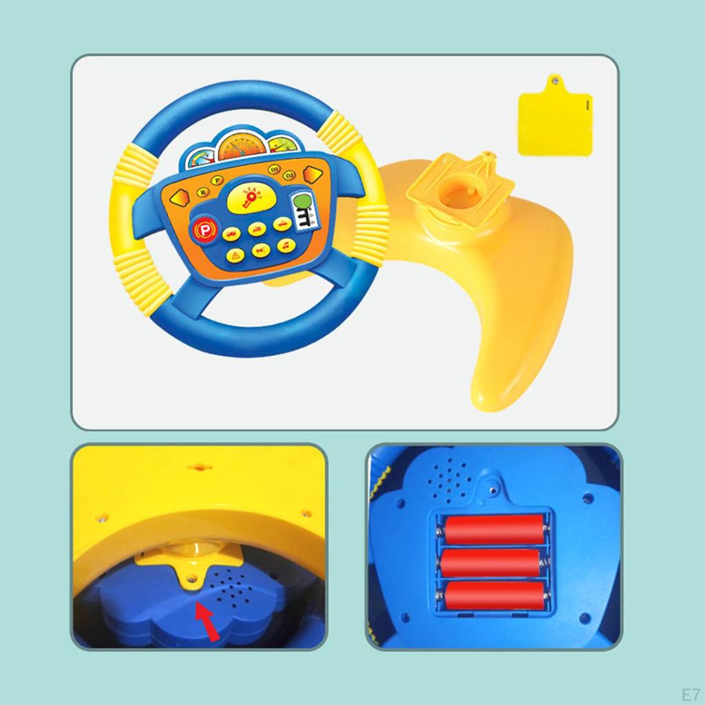 Игрушки на руль, Машина для вождения на батарейках, Игрушки, Раннее образование для мальчиков,