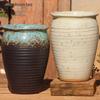 Large Coarse Ceramic Zisha Pot for Succulents and Greenery