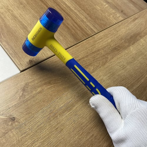 BOOSDEN Rubber Hammer, Plastic Hammer, Combination Hammer, Pipe Handle, Non-Slip, Repair Tool (30mm)