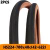 CHAOYANG 700C Gravel Bike Tyre Road Bicycle Brown Edge Tire 700X30/32/35/38/40C anti Punctur Outer Tyre