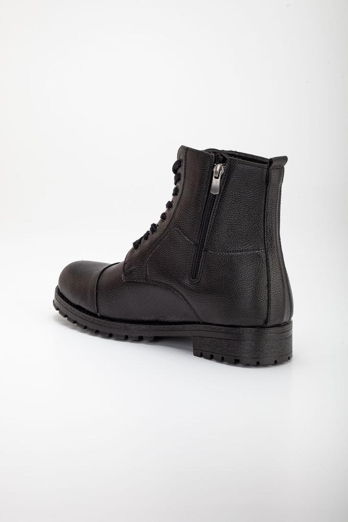 Men's Fashion Waterproof Thick Heeled Booties Bootie Black Daily Cold And Waterproof Unisex Comfortable Boots Boots Shoes