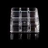 Clear Acrylic 9 Lipstick Holder Display Cosmetic Organizer Makeup Case Storage