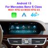 10,25-дюймовый экран Android 13 Carplay автомобильное радио для Mercedes S Class W221 LHD 2009-2011 GPS мультимедийный плеер 4G Wifi