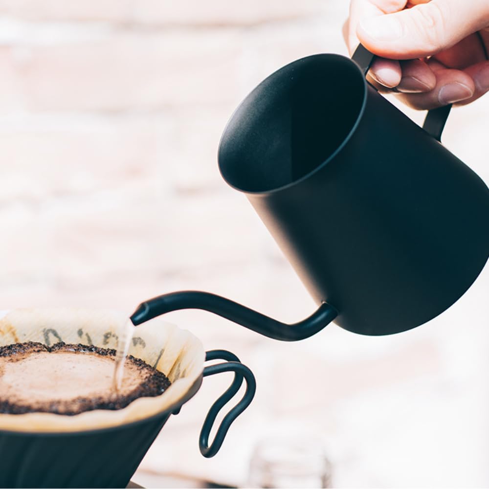 Hario Mini Drip Kettle Practical Capacity 500mL Black Stainless Steel Coffee Hand Drip MDK-500-MB