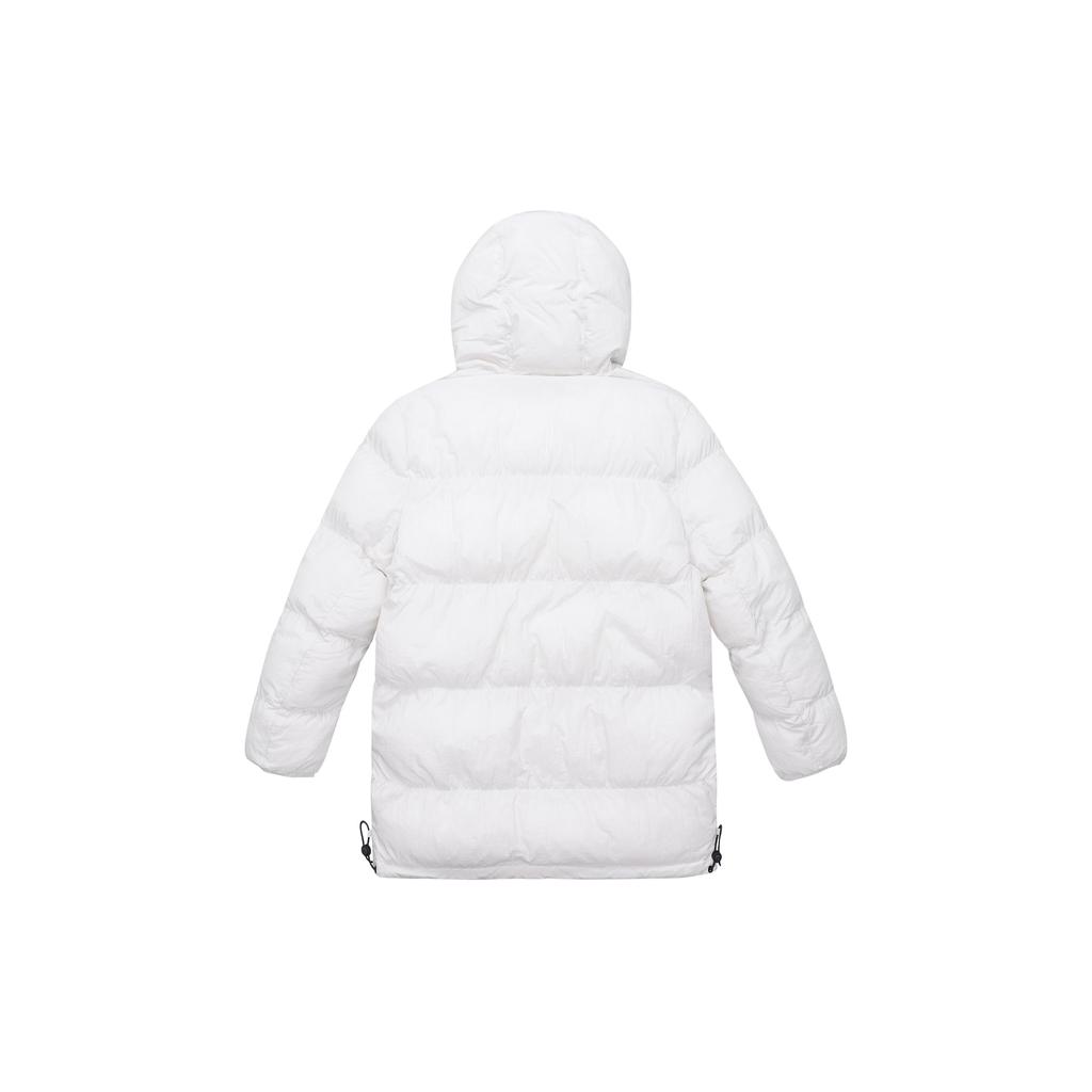 Jordan PSG Collaboration SS24 Tag Logo Long Sleeve Reversible Hooded Cotton Jacket Men Outerwear White DZ2905-072