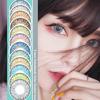 1 Pair 3 Tones Color Lens Contact Lenses Cosmetic Eye Contacts Eyes Yearly Use