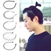 1 Pc Non Slip Fashion Wave Mens Women Unisex Black Wavy Hair Head Hoop Band Sport Usual Headband Hairband Hair Accessories