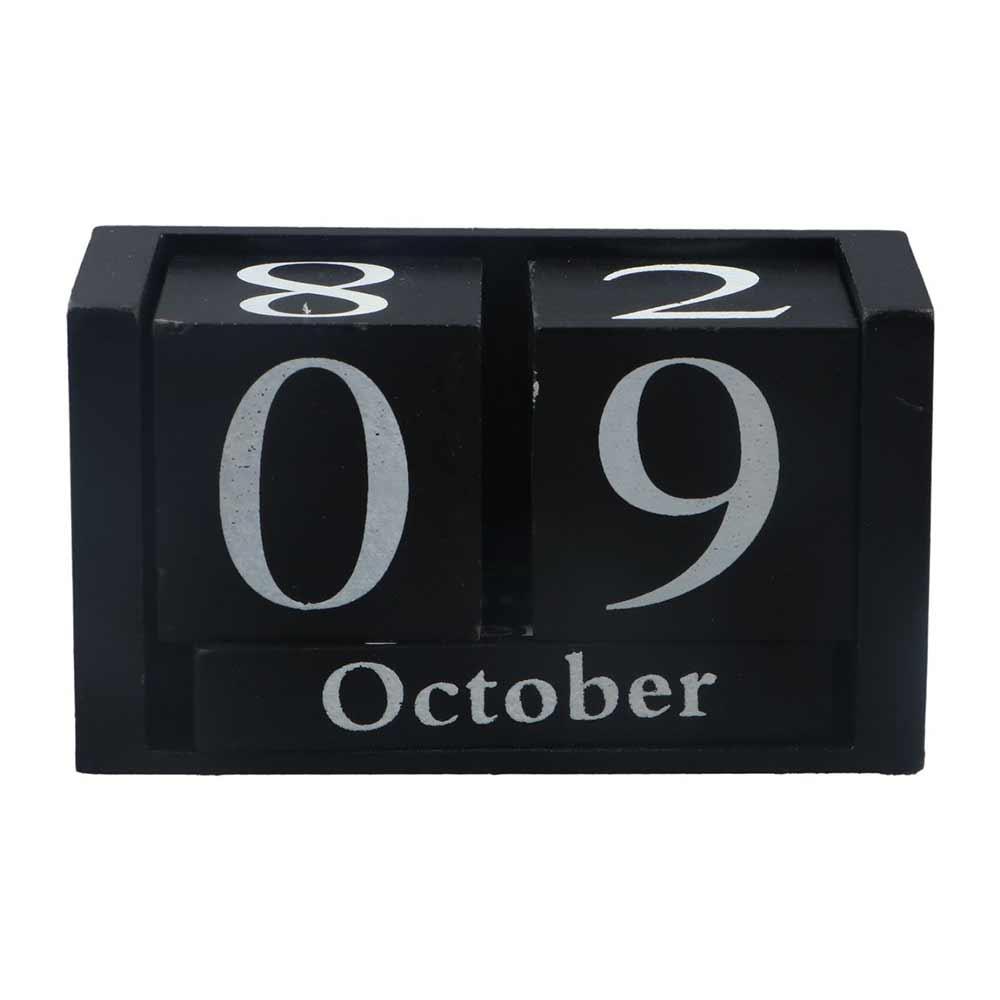 Pastoral Style Building Blocks Calendar Eternal Blocks Cube Calendar  Desktop