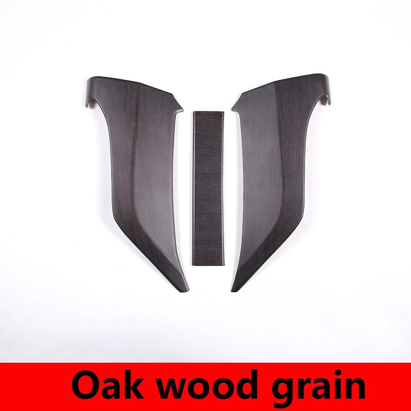 For 2020-2023 Land Rover Defender 90 110 ABS Matte Black car center console knee side panel trim cover sticker car accessories YU3