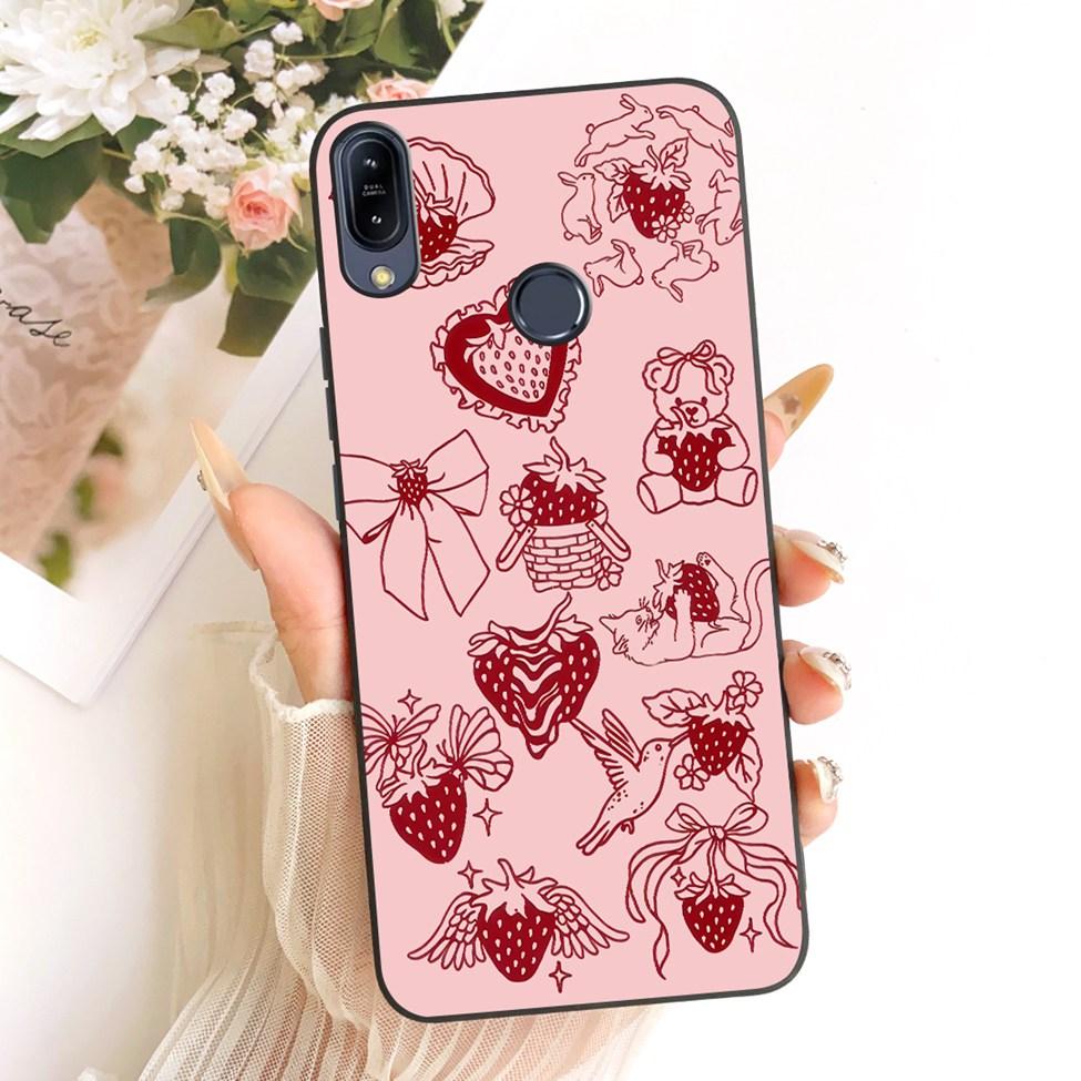 Casing For Asus ZB602KL Cover For Asus Zenfone Max Pro M1 Case Silicone Cute Cat Fashion Butterfly Funny Painted