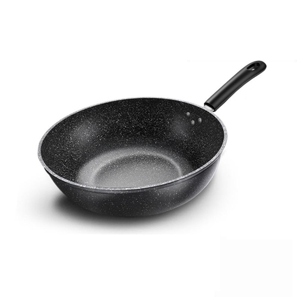 Universal Frying Pan Non-Stick Wok Lightweight Stir-Fry Pan Restaurant