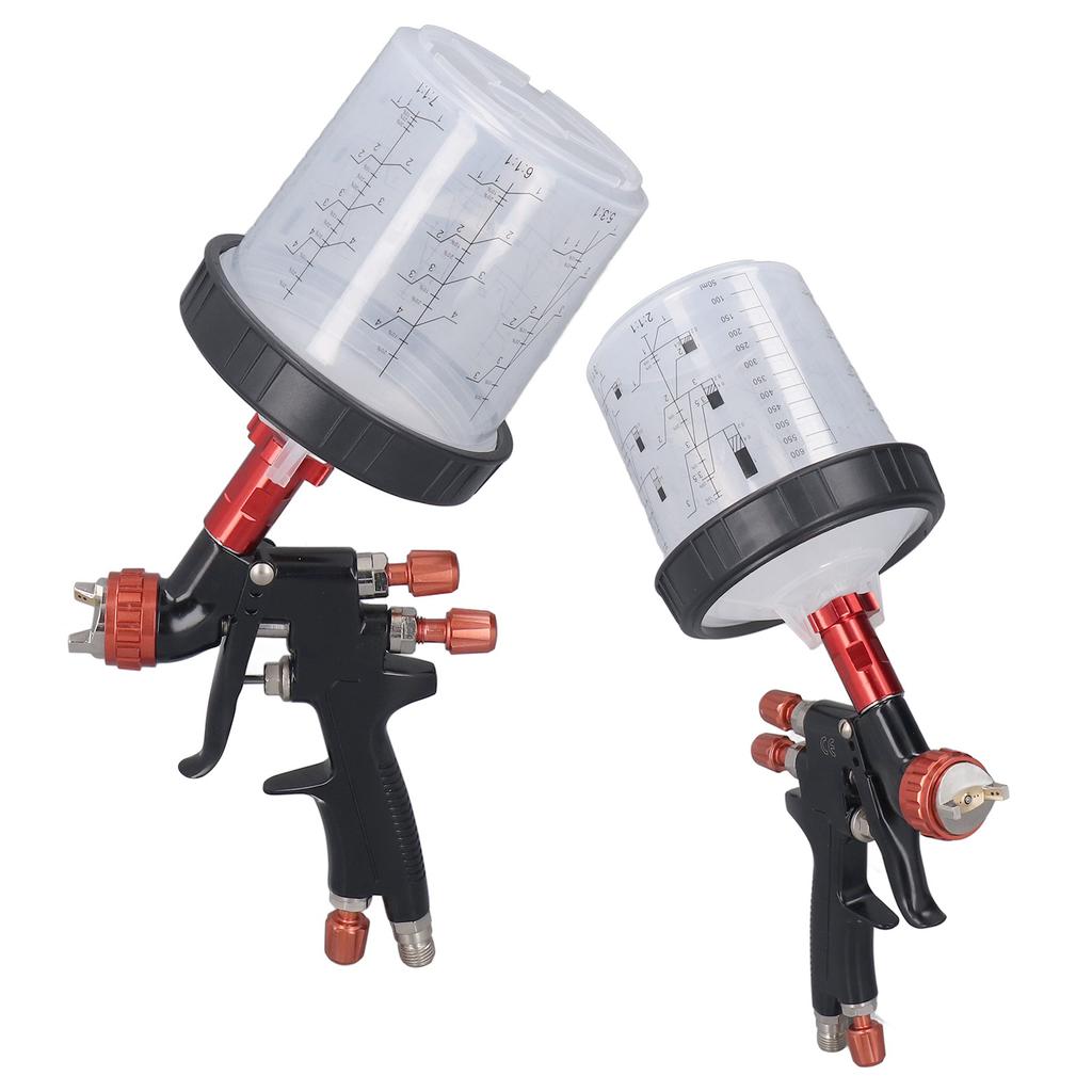 Пистолет-распылитель с корпусом из алюминиевого сплава, головка из нержавеющей стали, регулируемая амплитуда, профессиональный автомобильный воздушный распылитель