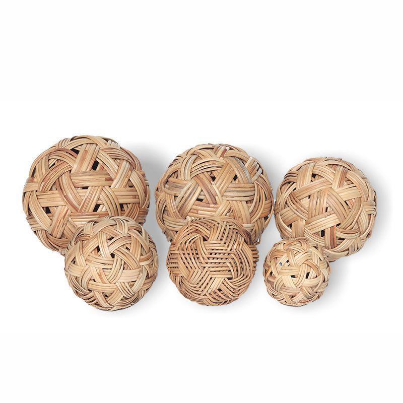 Мяч Сепак Такрав из бамбука ручной работы для китайского Нового года и традиций Куджу