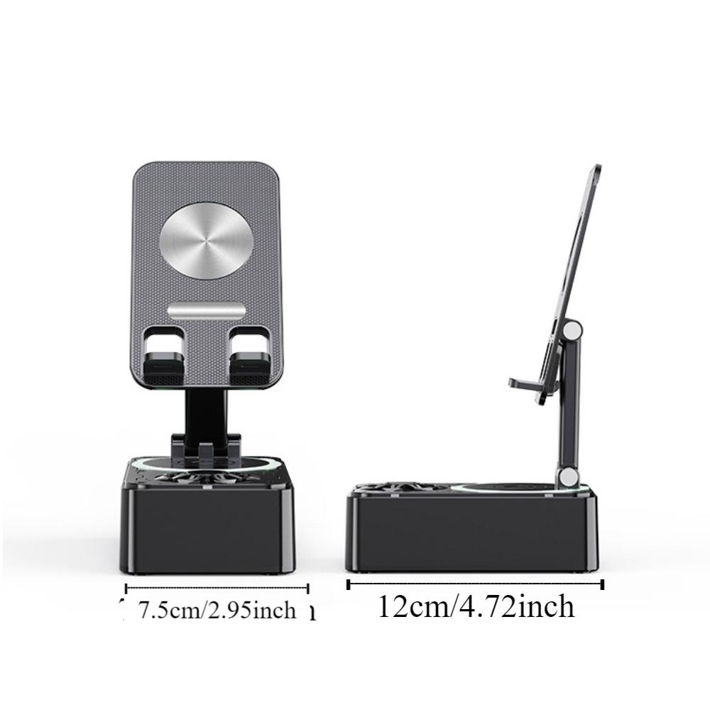 Rotating 3 in 1 Phone Holder Foldable Wireless Speaker Phone Stand Mobile Phone Accessories