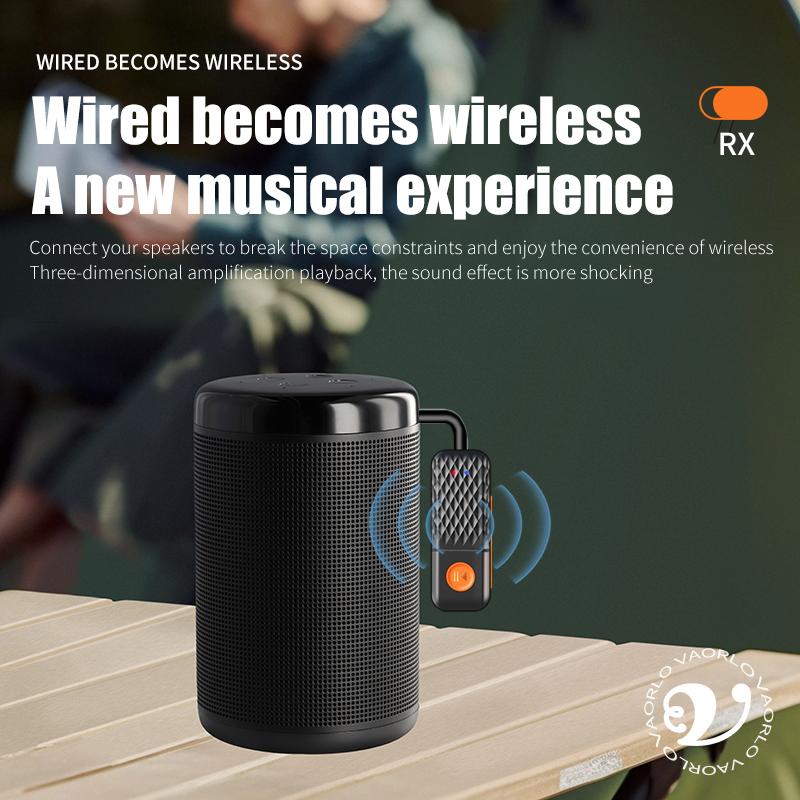 Передатчик-приемник Bluetooth 5.4 2 в 1, 3,5 мм AUX-разъем, беспроводной адаптер для самолета, микрофон для телевизора, автомобильный комплект, динамик, ПК, наушники