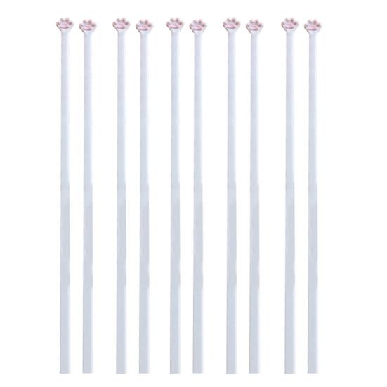 1/5 пар палочек для еды в виде кошачьих когтей, набор милых розовых отпечатков лап, нескользящие палочки для суши и лапши, многоразовые столовые приборы с рисунком кошки для любителей кошек