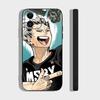 Чехол для телефона с аниме Котаро Бокуто для iPhone 17 Air 16 15 14 13 Pro Max 11 12 Черный силиконовый чехол
