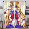 Плотные шторы для гостиной Шторы SailorS Moon Home Interior Шторы 2 шт. Оттенки Хэллоуин Украшение Раздел