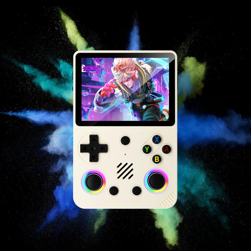 RG36 Портативная консоль с открытым исходным кодом Pro - Новая модель, портативная GBA, ностальгическая мини-аркада с разноцветными RGB-подсветками.