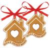 Darling Souvenir MADE WITH LOVE Дом, милый дом Ключ Персонализированное Деревянное Украшение-ключ Подарок на Новоселье Украшение для Рождественской елки Набор из