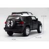 1/32 Toyota FJ Cruiser литые модели автомобилей и игрушечные металлические внедорожники модели автомобилей звук и свет высокая имитация детские подарки