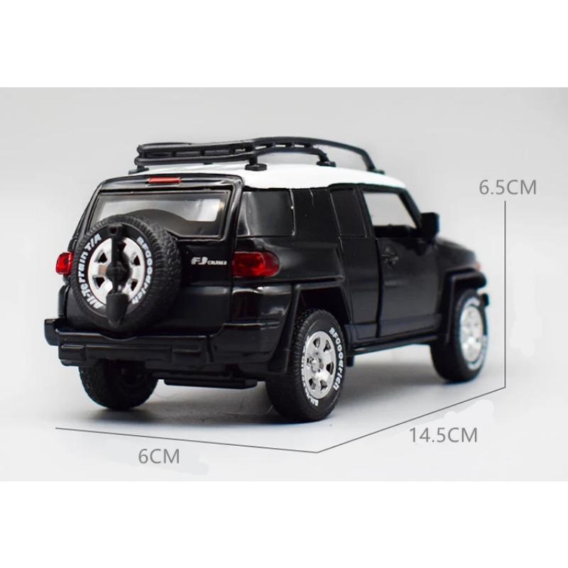 1/32 Toyota FJ Cruiser литые модели автомобилей и игрушечные металлические внедорожники модели автомобилей звук и свет высокая имитация детские подарки