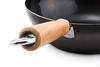Pearl Metal Tsubamesanjo Iron Pot 28cm IH Compatible Deep Frying Pan The Iron Black Stir-Fry HB-2406