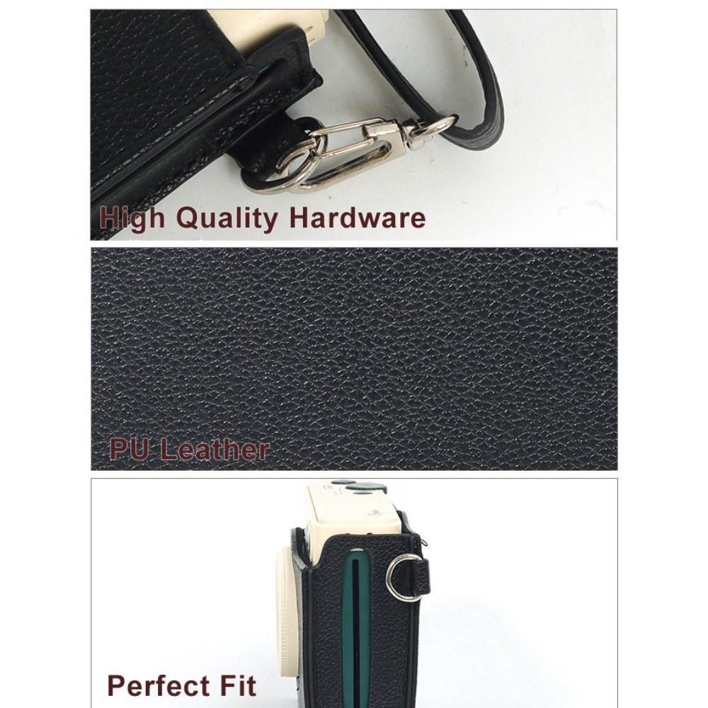 PU Leather Instant Camera Storage Bag Protective Cover for CHUZHAO D1pro Outdoor Photography