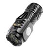Mini Strong LED flashlight Super Bright Torch Rechargeable USB Light Camping Lantern 5 Lighting Mode Waterproof With Pen Clip