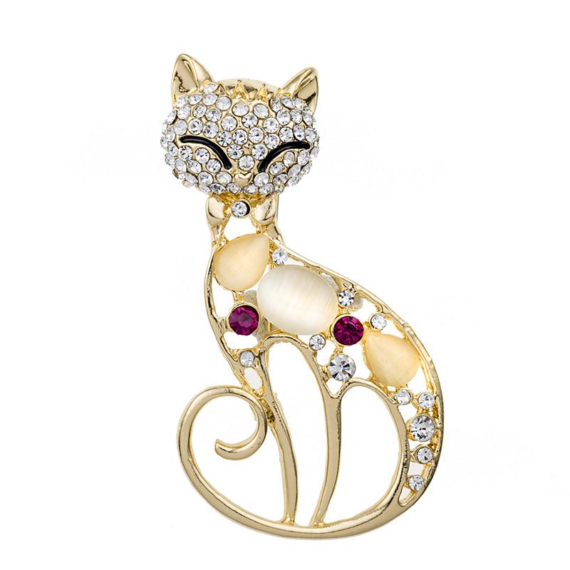 Брошь со стразами, кошачий глаз, ажурный кошачий костюм, аксессуары для платья