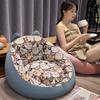 55cm Wide Cartoon Cushion 3D PP Cotton Backrest Integrated Cushion, Thickened Lazy Sofa Bedroom Balcony Living Room Carpet Chair