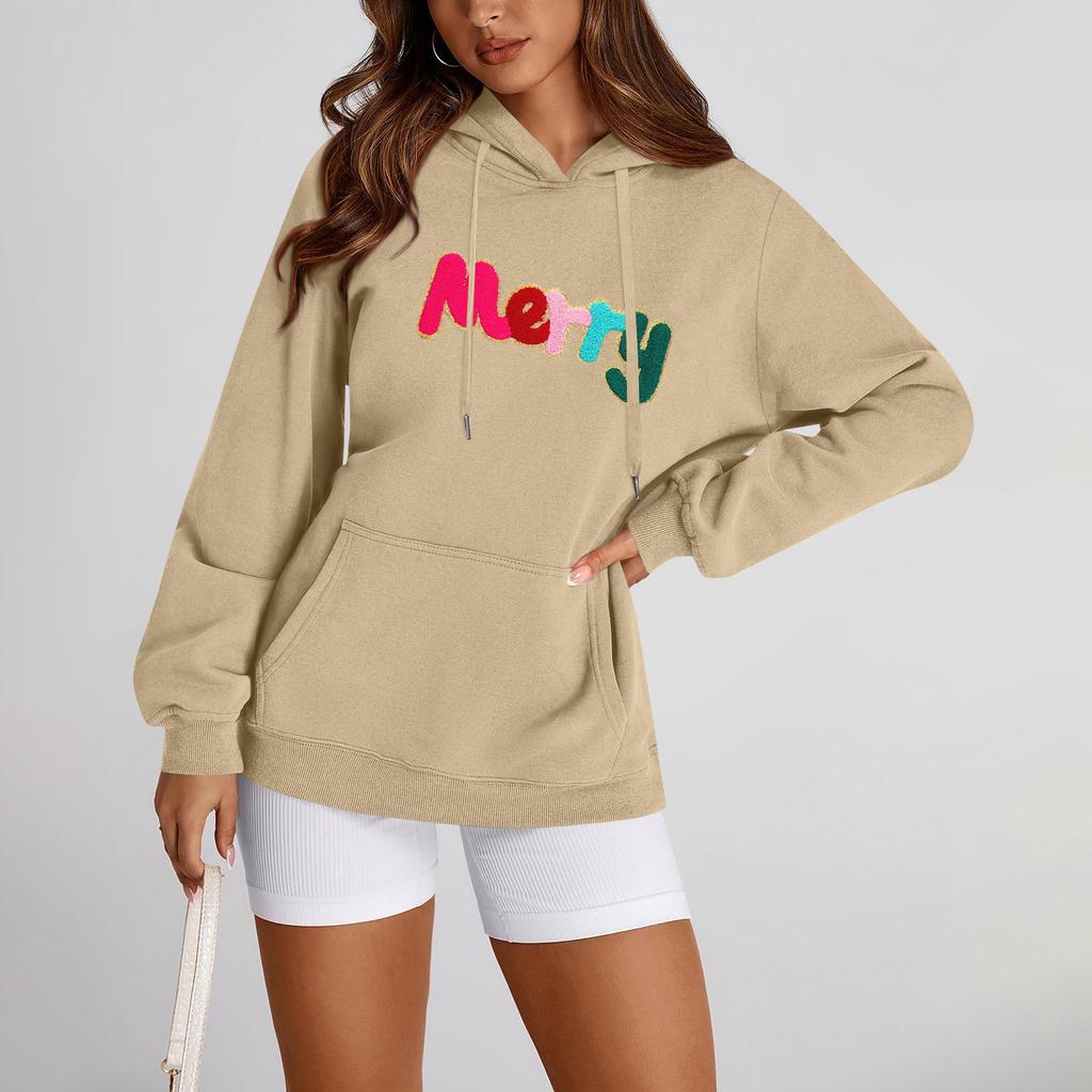 Women's Hoodies Letter Printed Sweatshirt Pullover