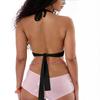 European and American new vest sexy babes hanging neck deep V hollow women's clothing small backless