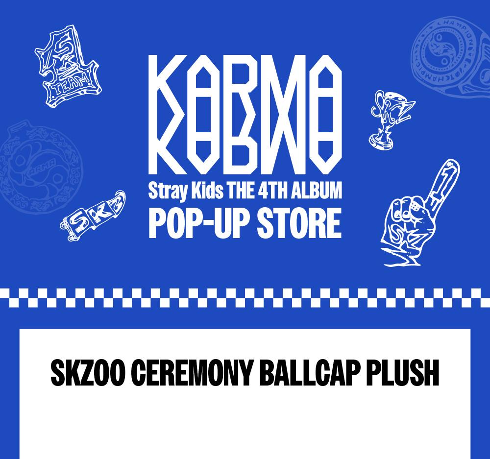 Stray Kids [KARMA] МЕРЧ ИЗ POP-UP STORE - ПЛЮШЕВАЯ БЕЙСБОЛКА SKZOO CEREMONY