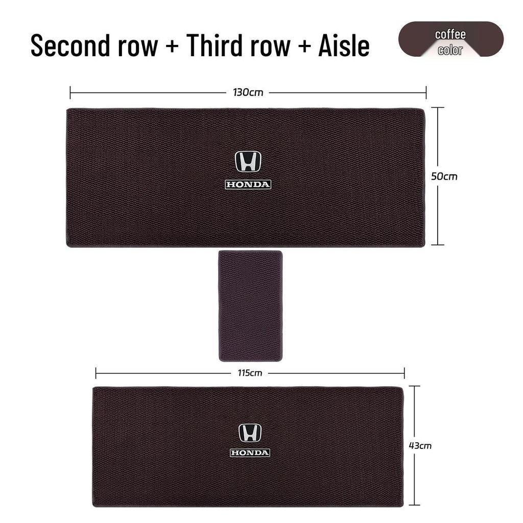 Коврики в салон Honda Odyssey Elysion: Полное покрытие для семиместного автомобиля с расширенной защитой второго и третьего рядов