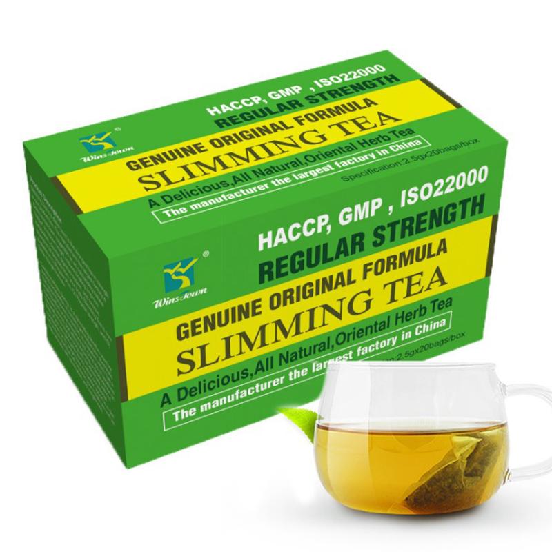 20PCS Slimming Tea Effective Green Tea Blended Rich In Tea Polyphenol Herbal Remedy