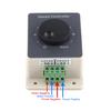 Регулятор скорости двигателя Регулятор скорости DC10-60V 20A Широтно-импульсный модулятор PWM Регулятор скорости двигателя Водонепроницаемый корпус