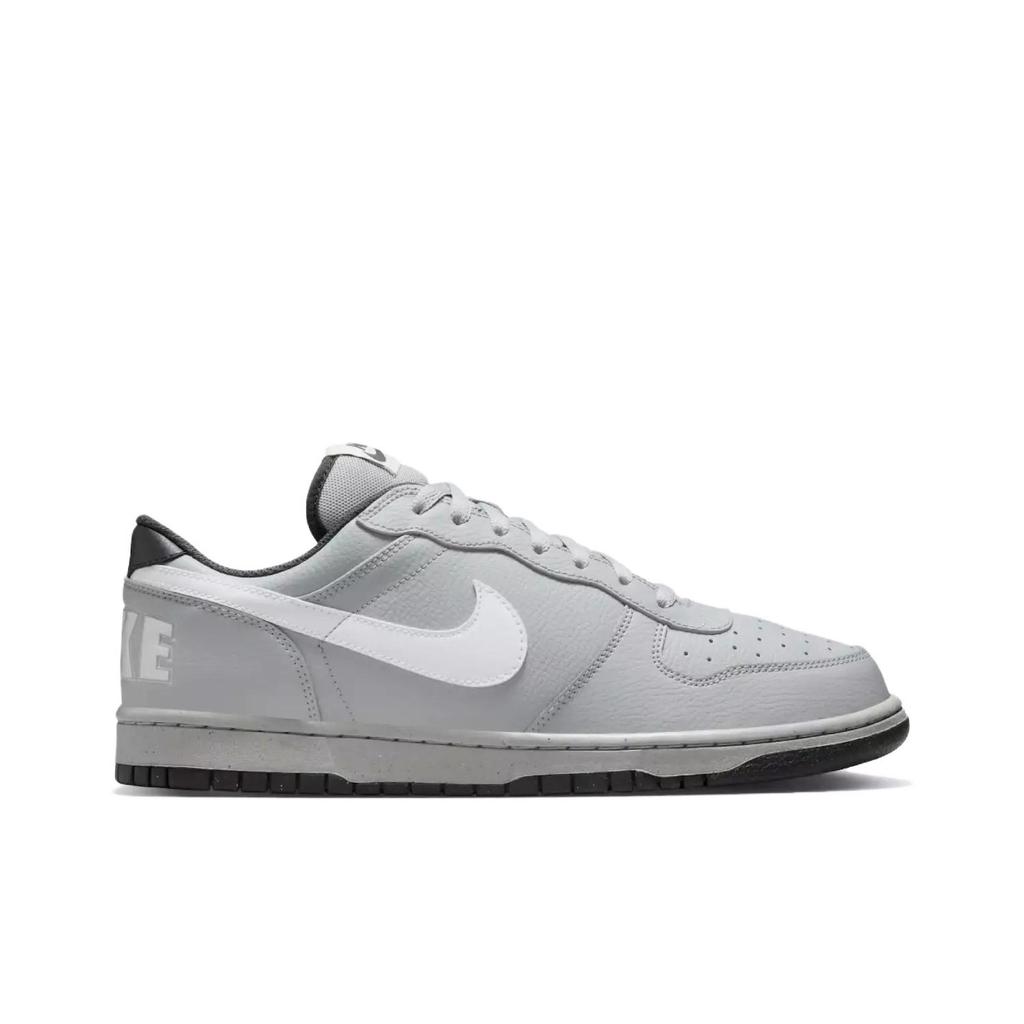 Nike Большие кроссовки для мужчин, низкопрофильные, дымчато-серые, саммит-белые, Lt-Smoke-Grey 355152-017