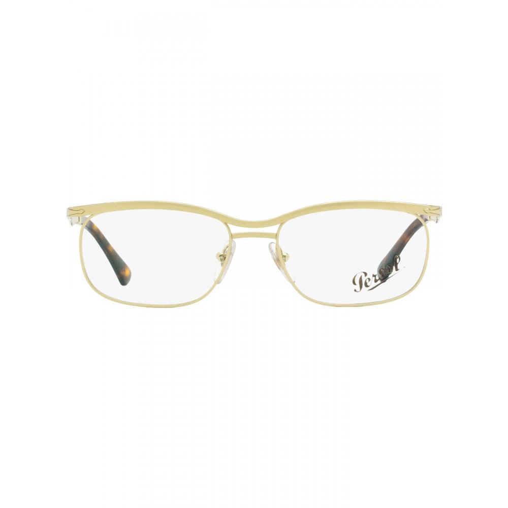 Очки Persol Unisex Rectangular Eyeglasses Po2464v 1076 Gold Havana 54 мм 1076