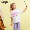 Детская футболка MQD с мультяшным принтом и бантом