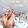 Luxury Oversized Myopia Glasses Anti -Blue Light Eyewear Women Cute Cat Ear Metal Frame Prescription Eyewear Diopter -0 .5 To -6 .0