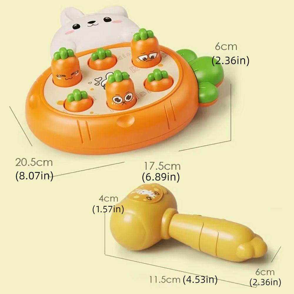 Раннее образование Тема животных Стук Игра Хомяк Стук Игра Подарок Детям